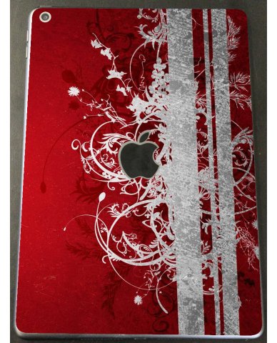 Apple iPad 8th Gen. (Wifi) (A2270)  RED GRUNGE Laptop Skin