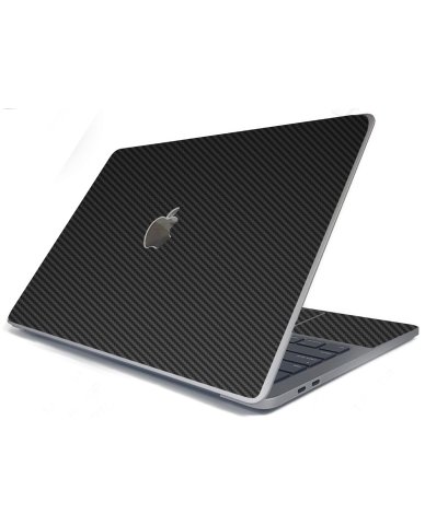 Apple MacBook Pro 13 A2289 BLACK CARBON FIBER Laptop Skin