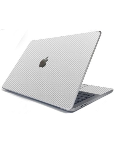 Apple MacBook Air 13 A2681 WHITE CARBON FIBER Laptop Skin