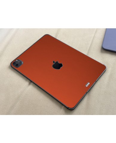 Apple iPad Pro 11" 3RD Gen. (Wifi / Cell) A2301   CHROME RED  Laptop Skin