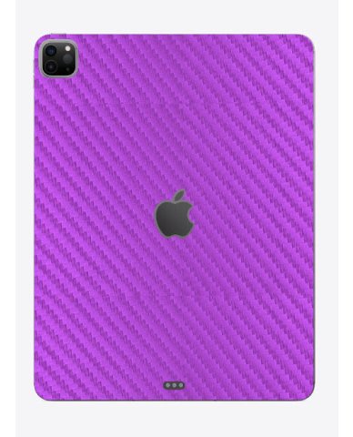 Apple iPad 5th. Gen. (Wifi, Cell) A2379   PURPLE CARBON FIBER Laptop Skin
