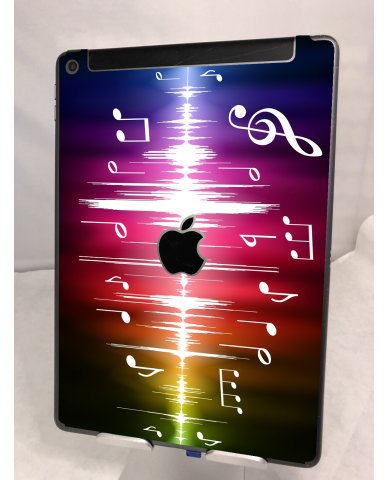 Apple iPad 8th Gen. (Wifi, Cell) A2428  NEON NOTES Laptop Skin