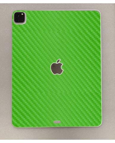 Apple iPad Pro 5 12.9" A2378 (Wifi)   GREEN CARBON FIBER Laptop Skin