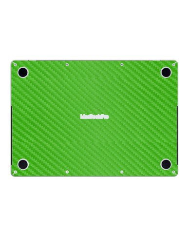 Apple MacBook Pro 16 A2485 / A2780 GREEN CARBON FIBER Laptop Skin