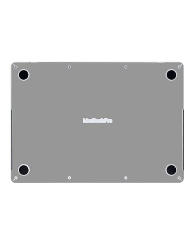Apple MacBook Pro 16 A2485 / A2780 GREY SILVER Laptop Skin