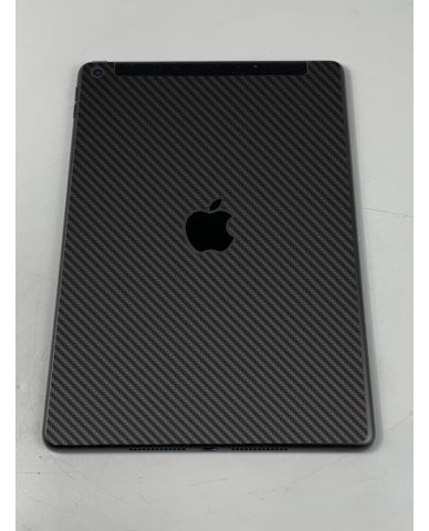 Apple iPad A2603 9th Gen.   BLACK CARBON FIBER Laptop Skin