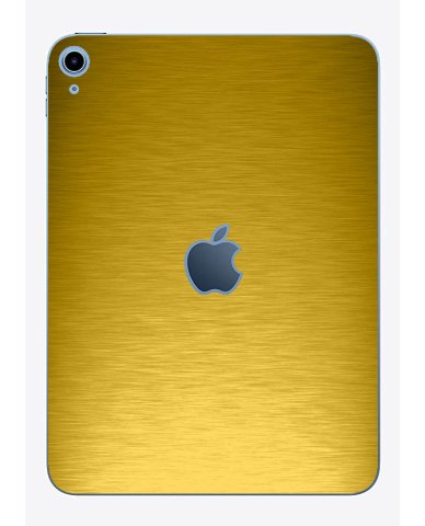 Apple iPad Pro 10.9" 10th Gen. (Wifi) A2696   MTS GOLD  Laptop Skin