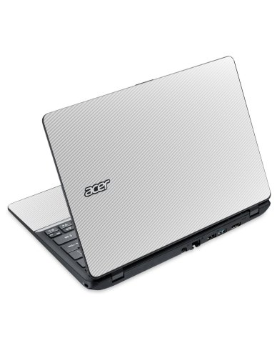Acer Travelmate B115-M Touchscreen WHITE CARBON FIBER Laptop Skin
