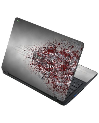 Acer Travelmate Spin B118 TRIBAL GRUNGE Laptop Skin