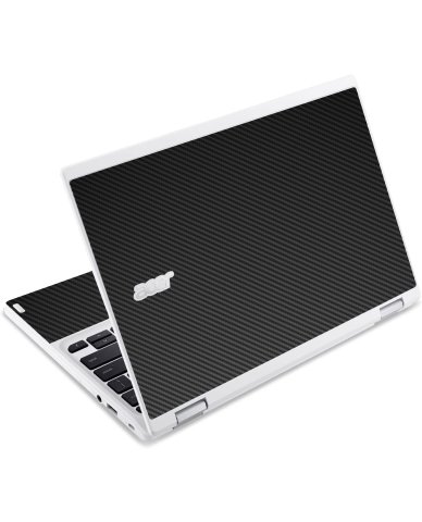 Acer  Chromebook CB3-131 BLACK CARBON FIBER Laptop Skin