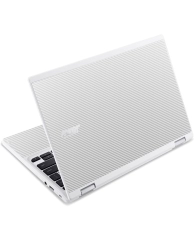 Acer  Chromebook CB3-131 WHITE CARBON FIBER Laptop Skin
