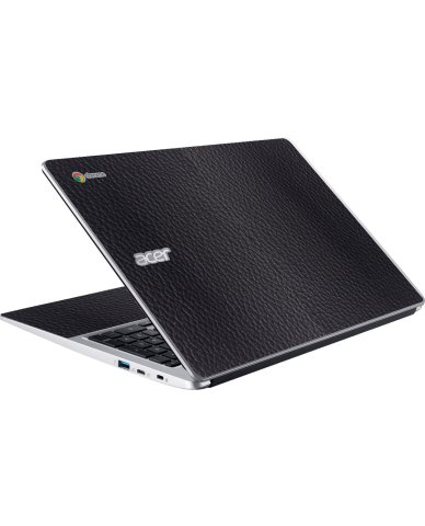 Acer Chromebook CB315-4H BLACK LEATHER Laptop Skin