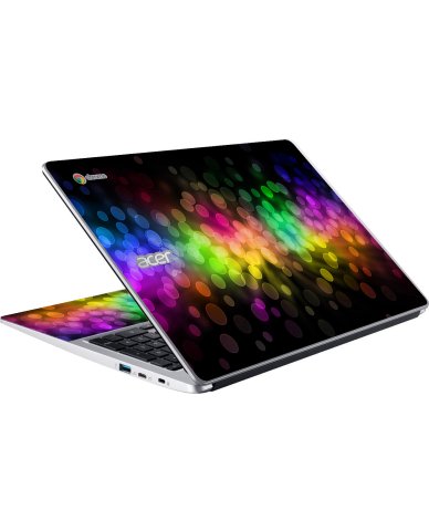 Acer Chromebook CB315-4H RAINBOW BOKEH Laptop Skin