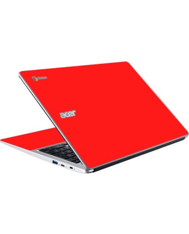 Acer Chromebook CB315-4H RED Laptop Skin