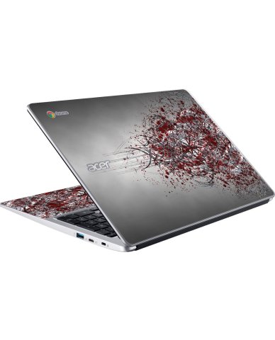 Acer Chromebook CB315-4H TRIBAL GRUNGE Laptop Skin