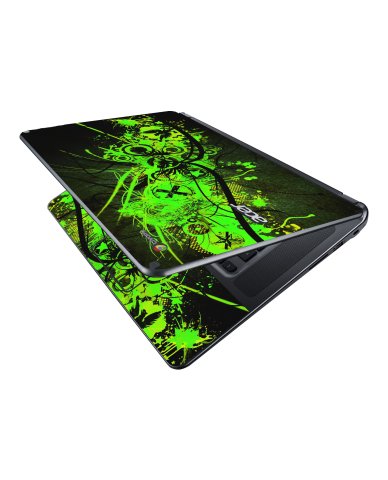 Acer  Chromebook CB3-532 GRAFFITI GREEN Laptop Skin
