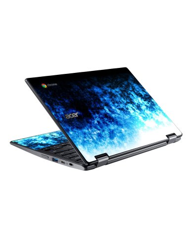 Acer  Chromebook Spin 511 R752T-C3M5 ABSTRACT FLAMES Laptop Skin