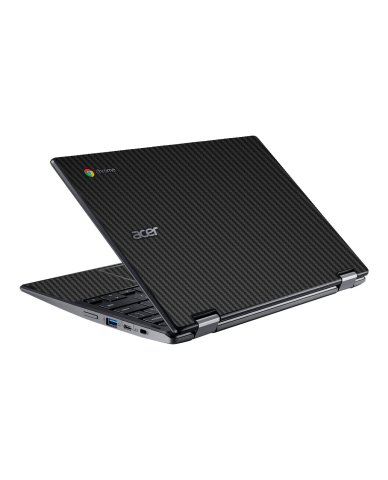 Acer  Chromebook Spin 511 R752T-C3M5 BLACK CARBON FIBER Laptop Skin