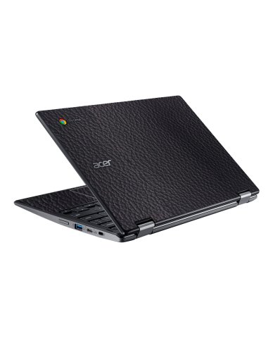 Acer  Chromebook Spin 511 R752T-C3M5 BLACK LEATHER Laptop Skin