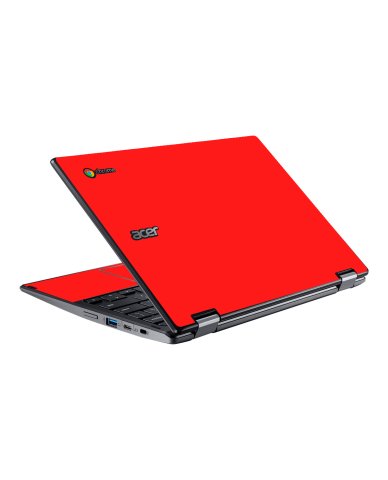 Acer  Chromebook Spin 511 R752T-C3M5 RED Laptop Skin