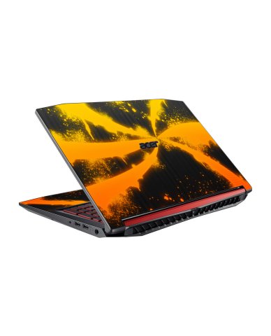 Acer Nitro 5 AN515-53 ORANGE TWIST Laptop Skin