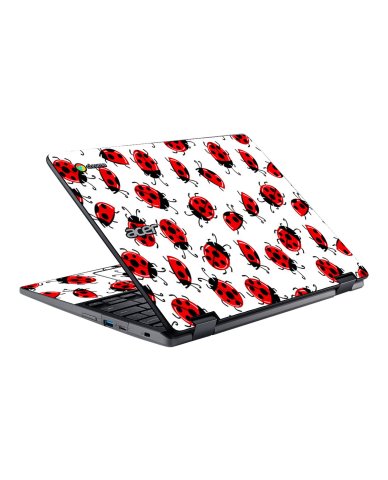 Acer Chromebook Spin 512 R851TN-C3ET LADYBUGGIN Laptop Skin