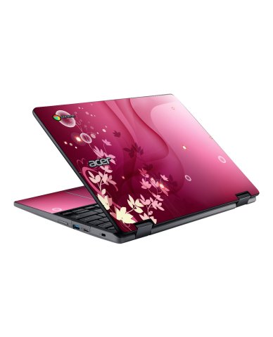 Acer Chromebook Spin 512 R851TN-C3ET PINK ZEN Laptop Skin