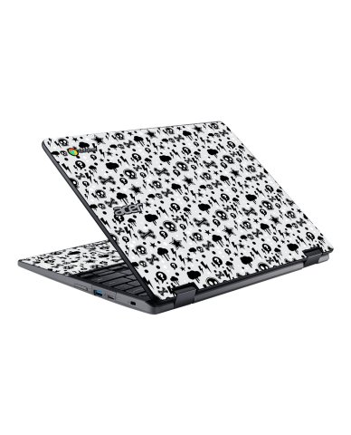 Acer Chromebook Spin 512 R851TN-C3ET PUNK ROCK PATTERN Laptop Skin