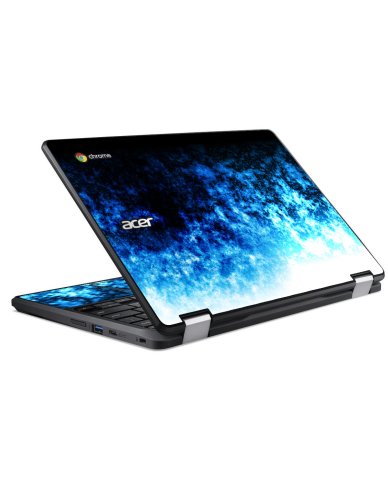 Acer  Chromebook R751TN-C5P3 ABSTRACT FLAMES Laptop Skin