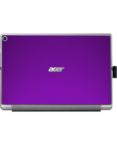 Acer Switch Alpha 12 CHROME PURPLE Laptop Skin