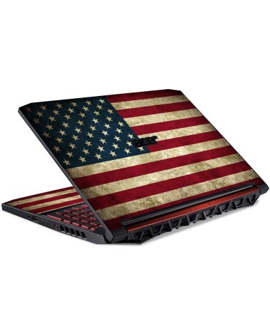 Acer Nitro 5 AN515-54 AMERICAN FLAG Laptop Skin