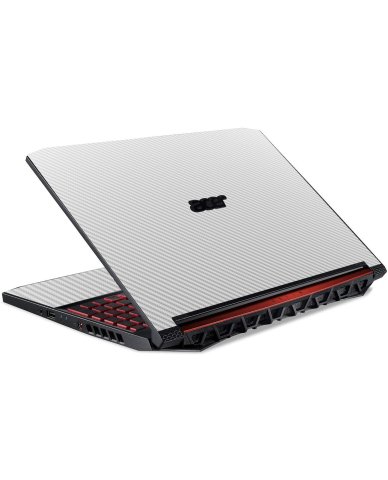 Acer Nitro 5 AN515-54 WHITE CARBON FIBER Laptop Skin
