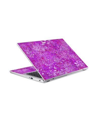 Acer Aspire 3 A3155953ER OCEAN BOTTOM FLOWERS Laptop Skin