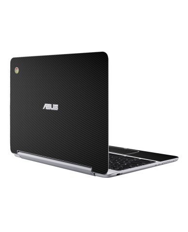 Asus Chromebook C100P BLACK CARBON FIBER Laptop Skin
