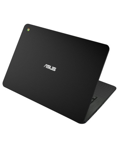 Asus Chromebook C300S BLACK CARBON FIBER Laptop Skin