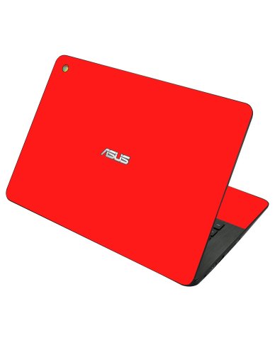 Asus Chromebook C300S RED Laptop Skin