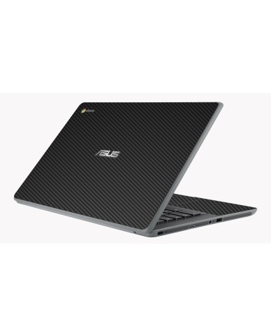 Asus Chromebook C403 BLACK CARBON FIBER Laptop Skin