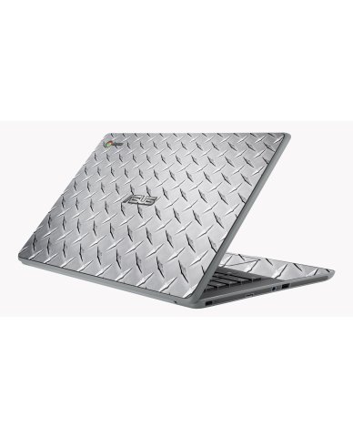 Asus Chromebook C403 DIAMOND PLATE Laptop Skin