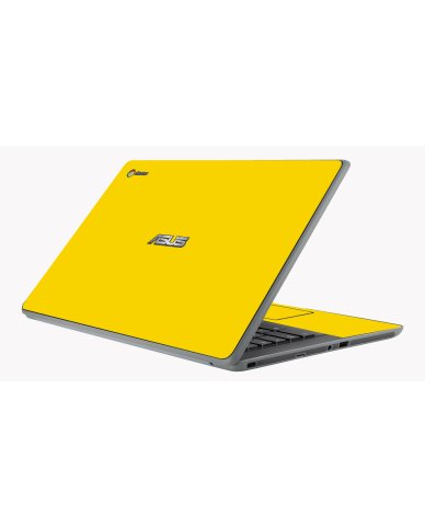 Asus Chromebook C403 YELLOW Laptop Skin