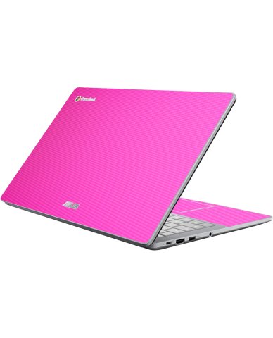 Asus Chromebook CX1505CKA PINK CARBON FIBER Laptop Skin