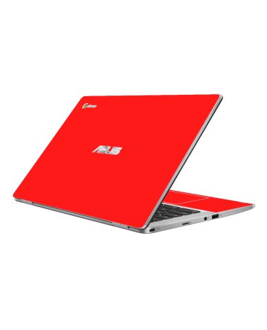 ASUS Chromebook C423NA RED Laptop Skin