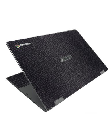 Asus Chromebook CX1500CN BLACK LEATHER Laptop Skin