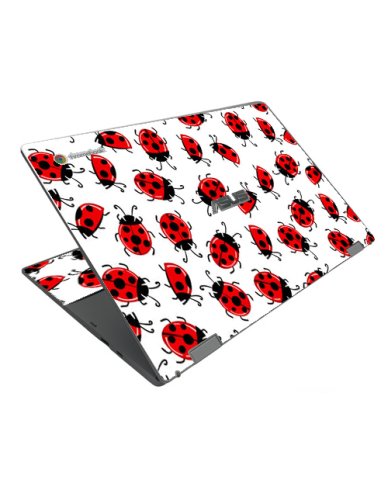 Asus Chromebook CX1500CN LADYBUGGIN Laptop Skin