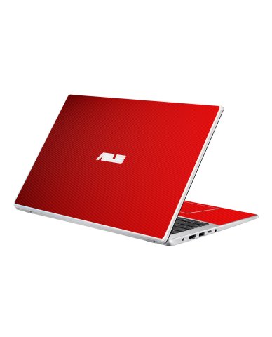 Asus Notebook L510M RED CARBON FIBER Laptop Skin