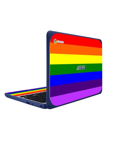 ASUS Chromebook C202S PRIDE FLAG Laptop Skin