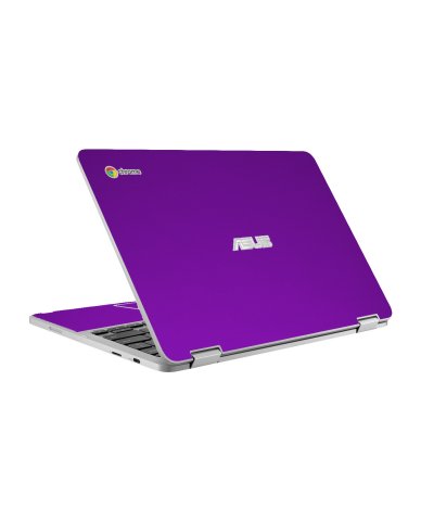 Asus Chromebook C302C Flip CHROME PURPLE Laptop Skin