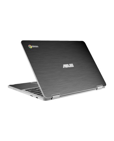 Asus Chromebook C302C Flip MTS#3 (GUN METAL) Laptop Skin