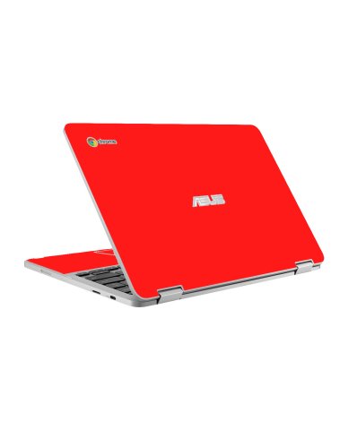 Asus Chromebook C302C Flip RED Laptop Skin