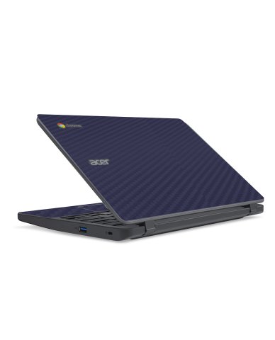 Acer Chromebook C732 BLUE CARBON FIBER Laptop Skin