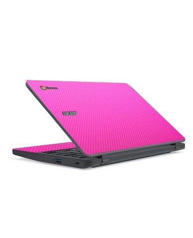 Acer Chromebook CB3-431 PINK CARBON FIBER Laptop Skin